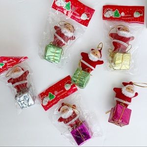 50pc Santa Ornaments